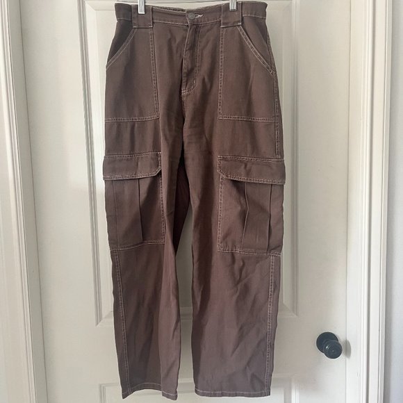 Garage Pants & Jumpsuits Garage Dani Contrast Stitch Low Rise